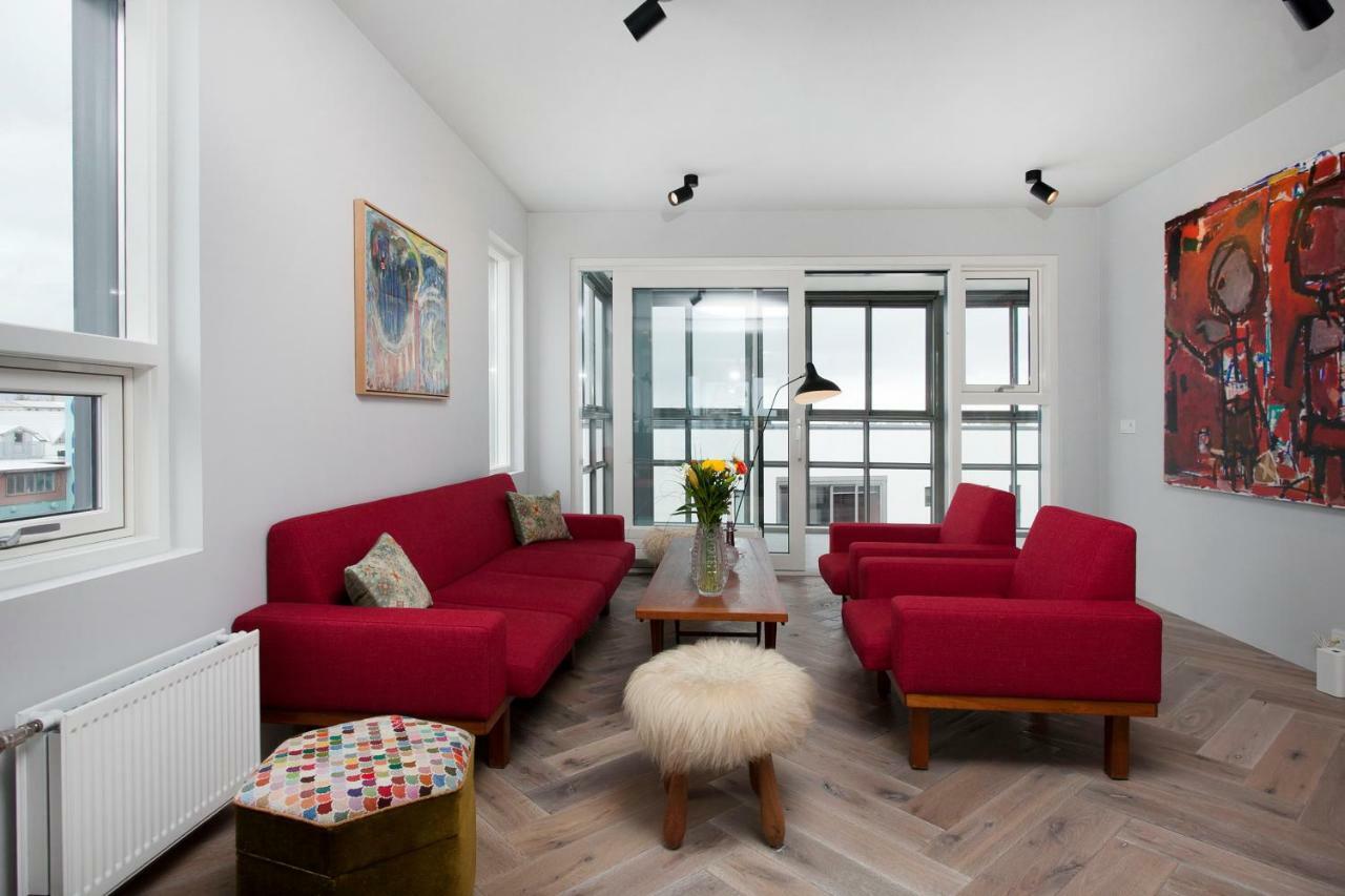 Ocean View Luxury Apartment In Central レイキャヴィーク エクステリア 写真